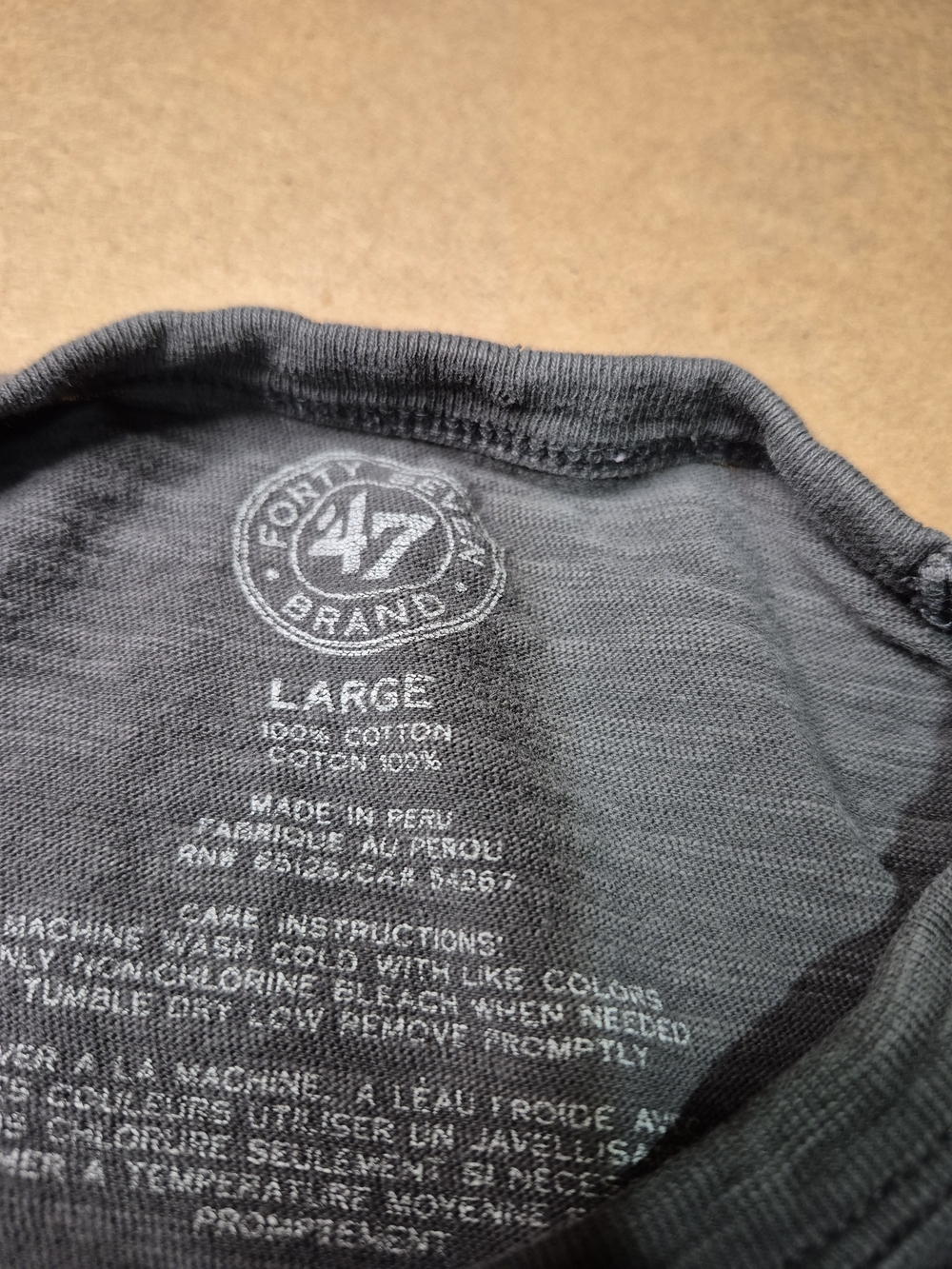 Texas A&M Short Sleeve Crew Neck T-Shirt - Gray 4139/5 - Picture 3 of 5